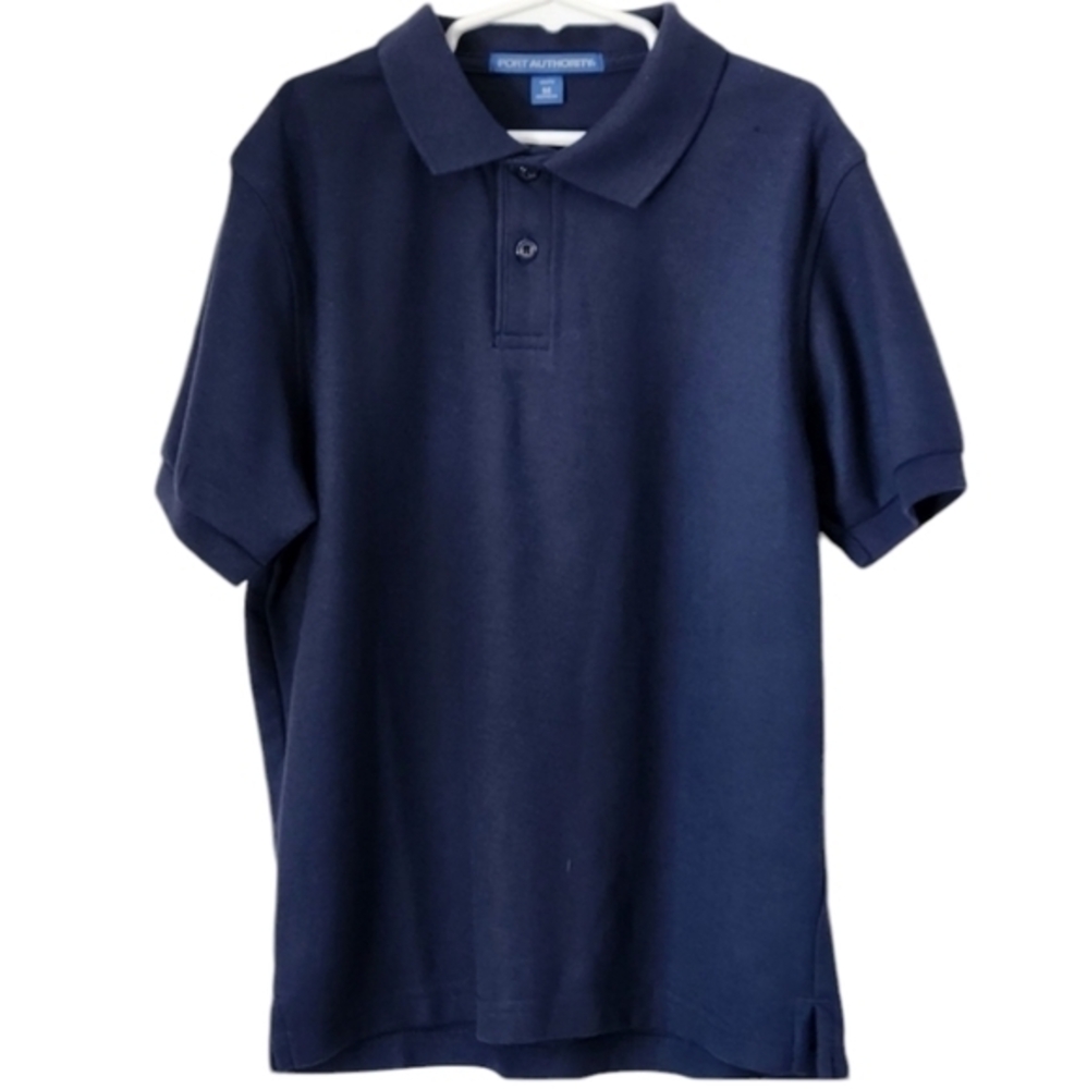 Port‎ Authority Youth Unisex Polo Blue Medium